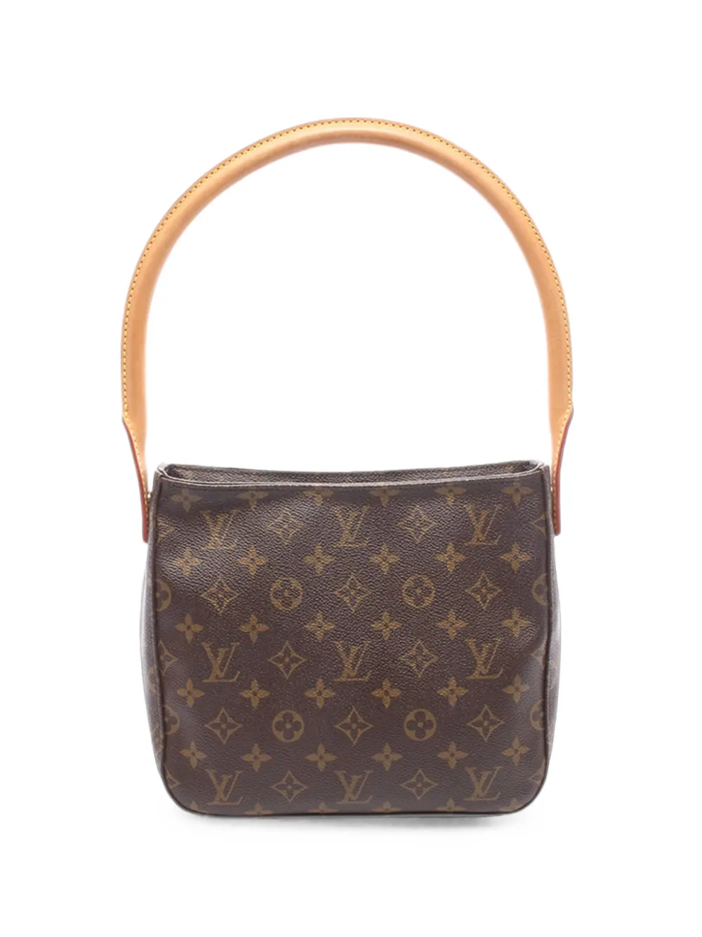 Louis Vuitton Pre-Owned Borsa a spalla Looping MM con monogramma 2002 - Marrone