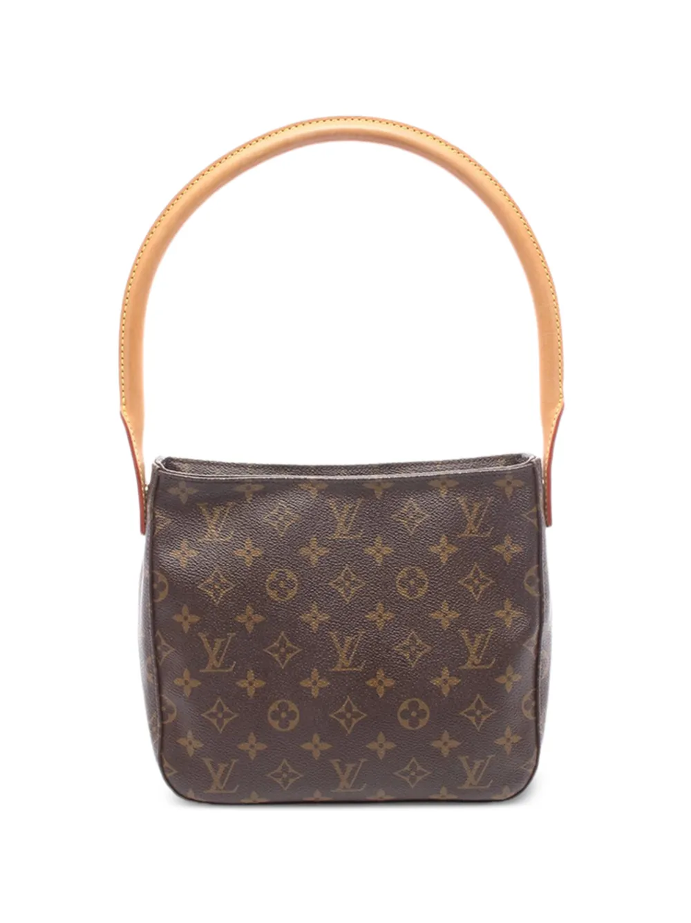 Louis Vuitton Pre-Owned Borsa a spalla Looping MM con monogramma 2002 - Marrone