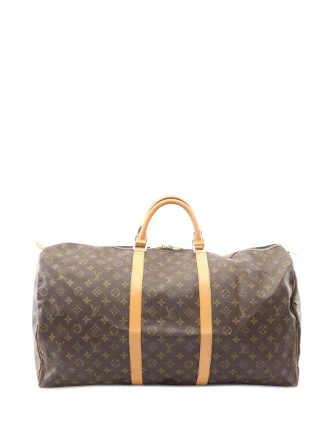 Louis Vuitton Pre-Owned bolsa de viaje Monogram Keepall Bandouliere 60 2000