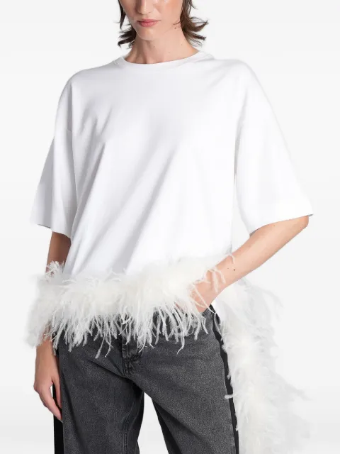 DARKPARK Smith feather-trim T-shirt