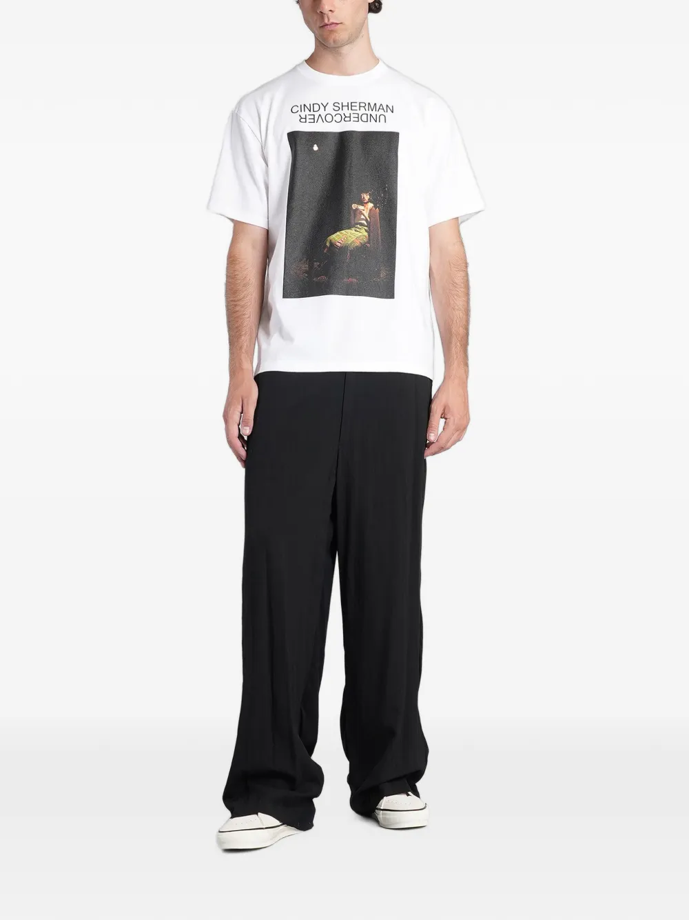 Undercover T-shirt met print Wit