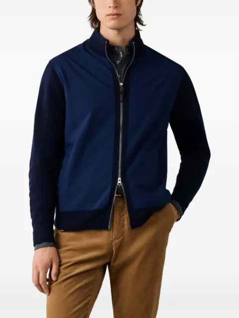 Hackett London chaqueta Hybrid con cremallera