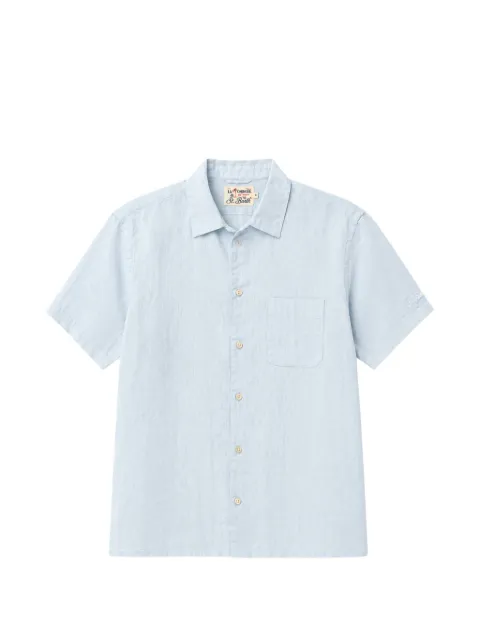 MC2 Saint Barth camisa de lino de manga corta