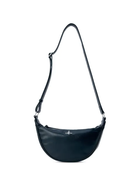 Vivienne Westwood Lacey Orb half-moon shoulder bag