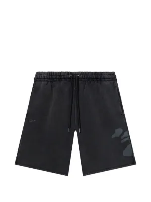 Off-White ロゴ ショートパンツ | グレー | FARFETCH JP
