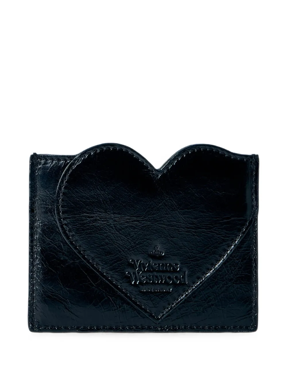 Vivienne Westwood Pasjeshouder met hartprint Zwart