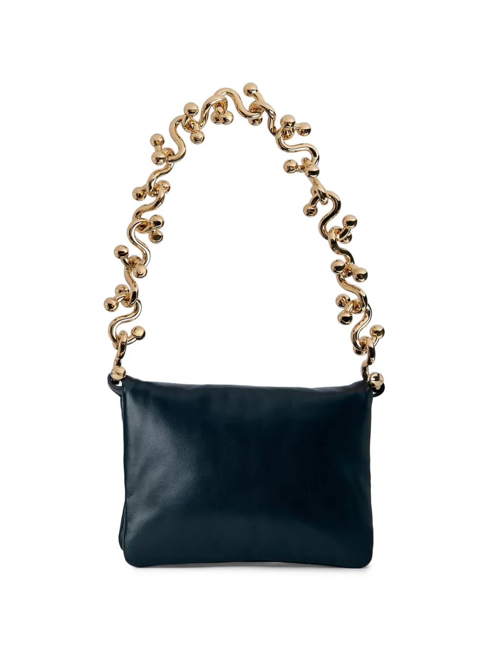 Sportmax Sculptural Chain-strap Mini Bag in Black, view 2