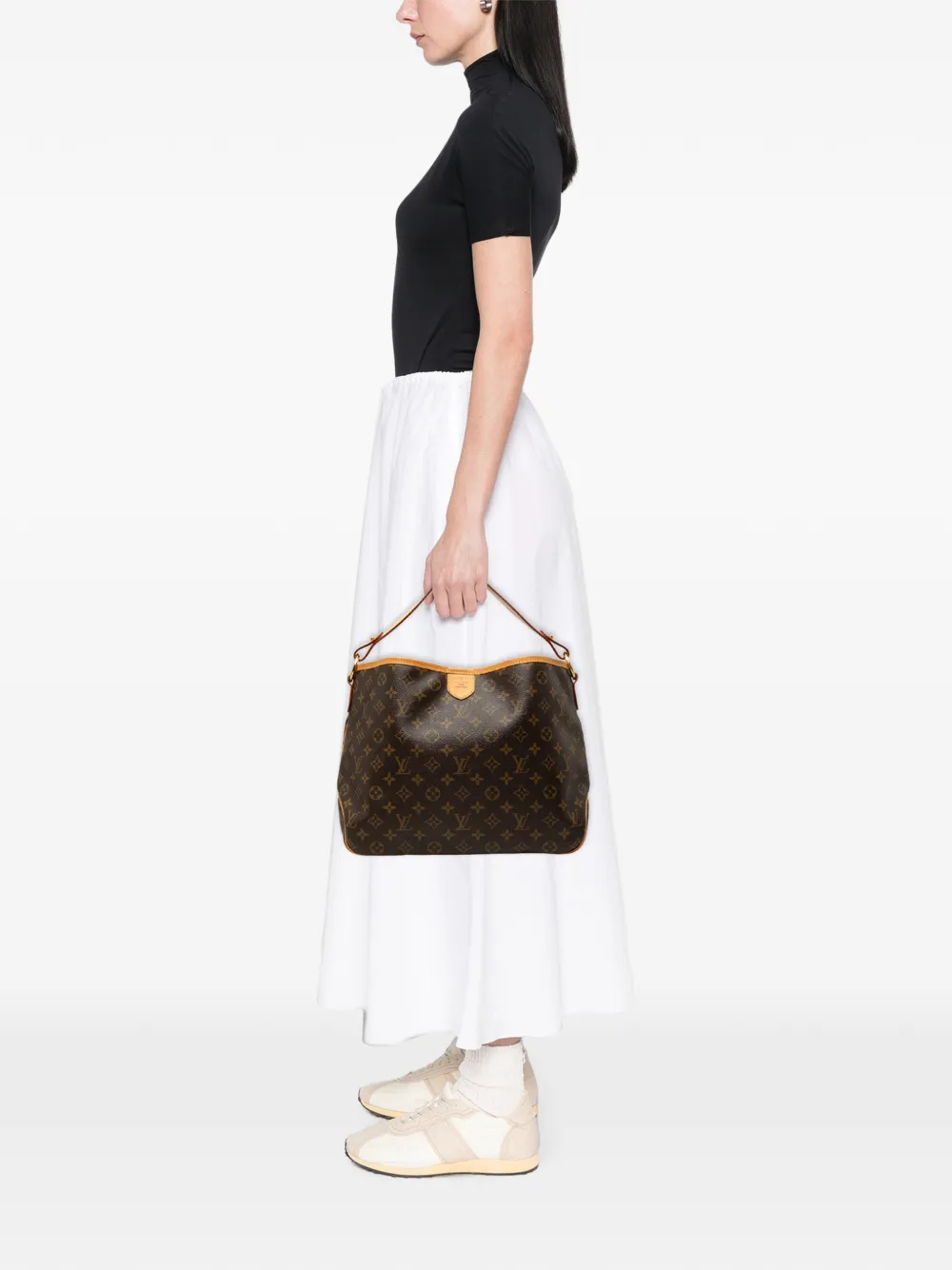 Louis Vuitton Pre-Owned 2012 Monogram Delightful PM tote bag - Braun