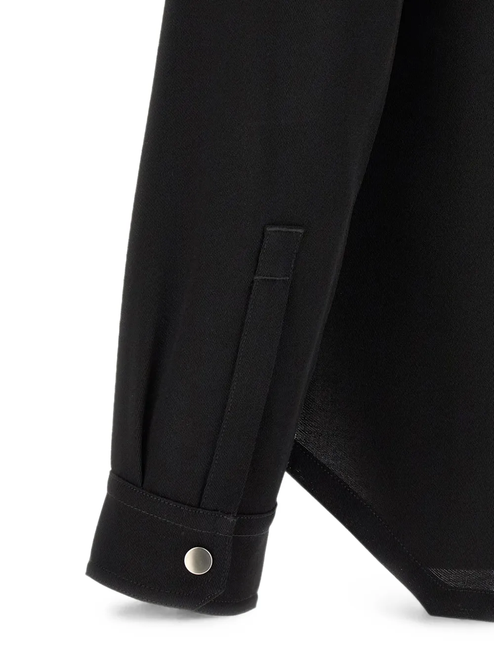 Rick Owens Larry Fogpocket overhemd Zwart