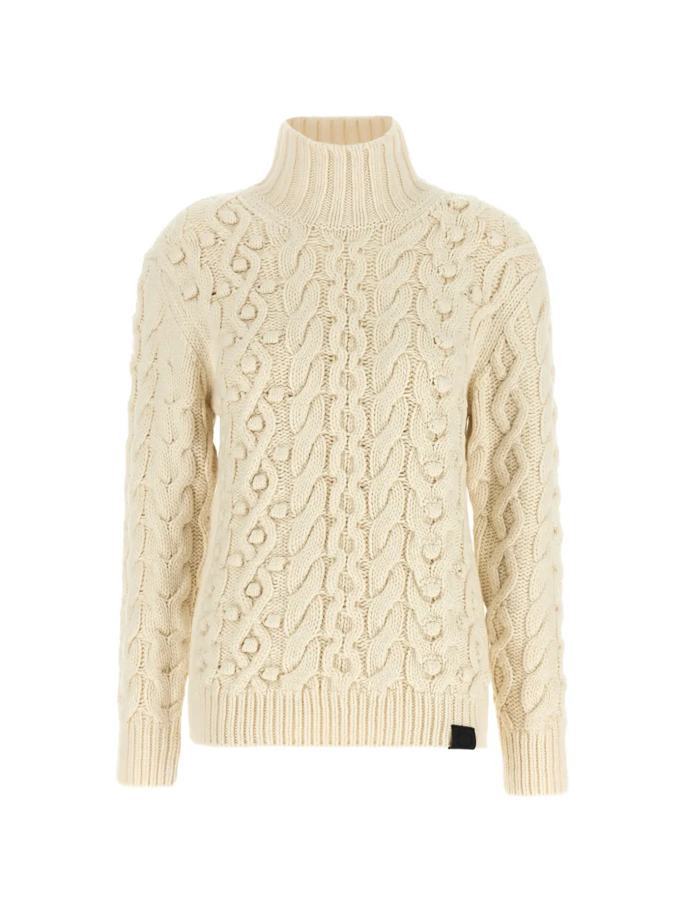 Stella McCartney braided-knit Bobble sweater - Nude