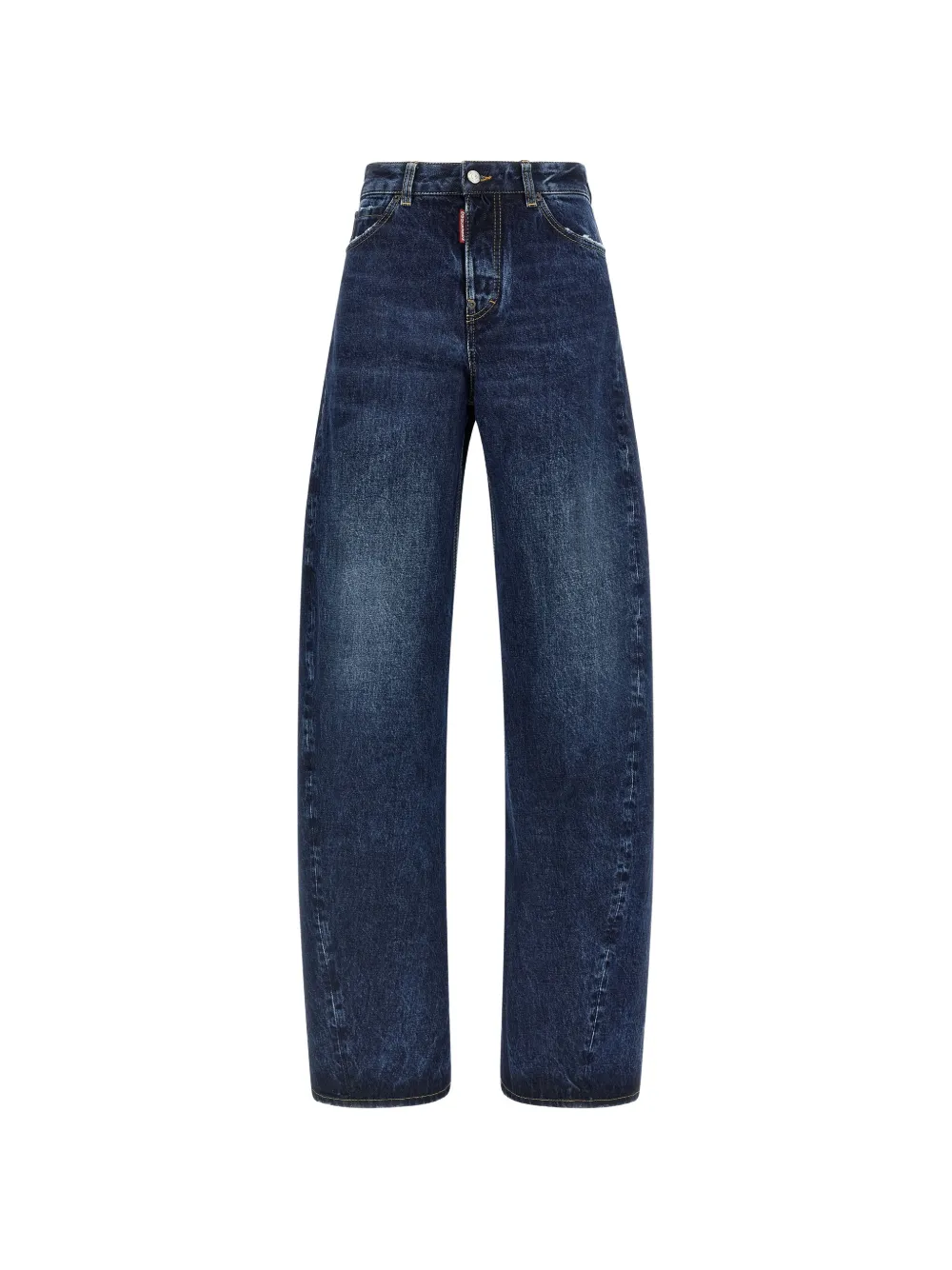 DSQUARED2 Loose Twst twisted-seam jeans - Blu