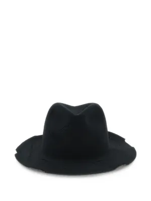 Yohji Yamamoto ダメージ ハット | ブラック | FARFETCH JP