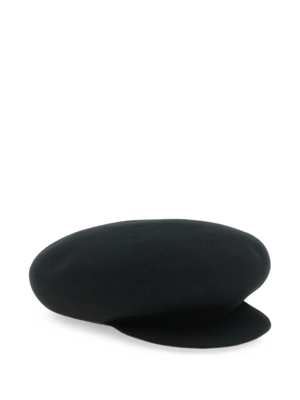 Yohji Yamamoto Casquette ronde baret Zwart