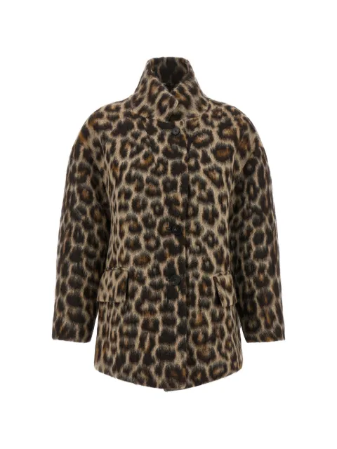 Alberto Biani animal-print coat