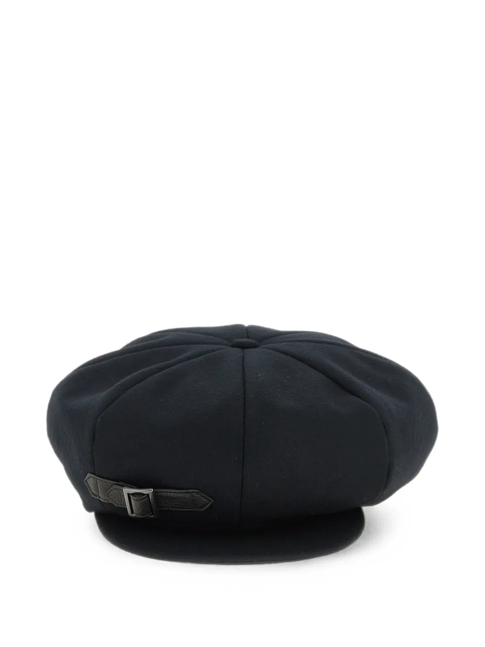 Yohji Yamamoto Casquette hoed met acht vlakken Blauw