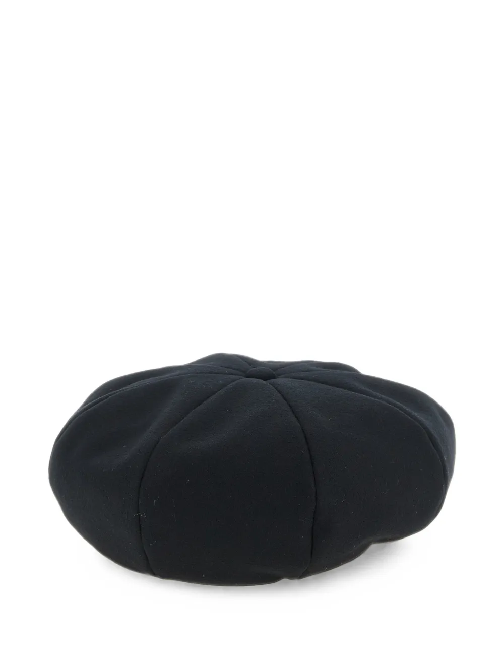 Yohji Yamamoto Casquette hoed met acht vlakken Blauw
