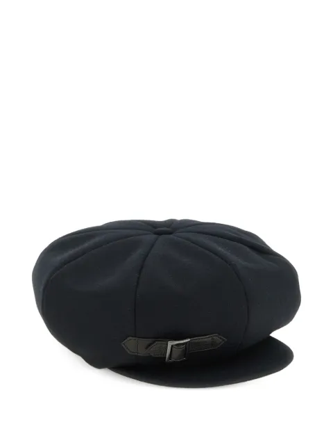 Yohji Yamamoto eight-panel casquette hat