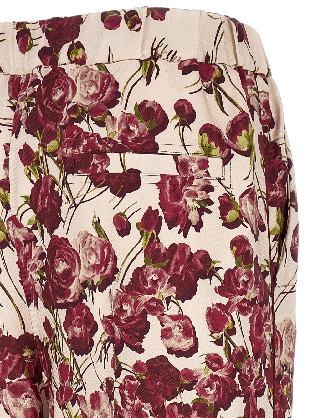 F.R.S For Restless Sleepers Broek met bloemenprint Rood