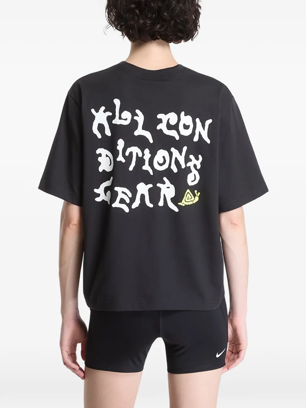 Nike ACG T-shirt met logo-print Zwart