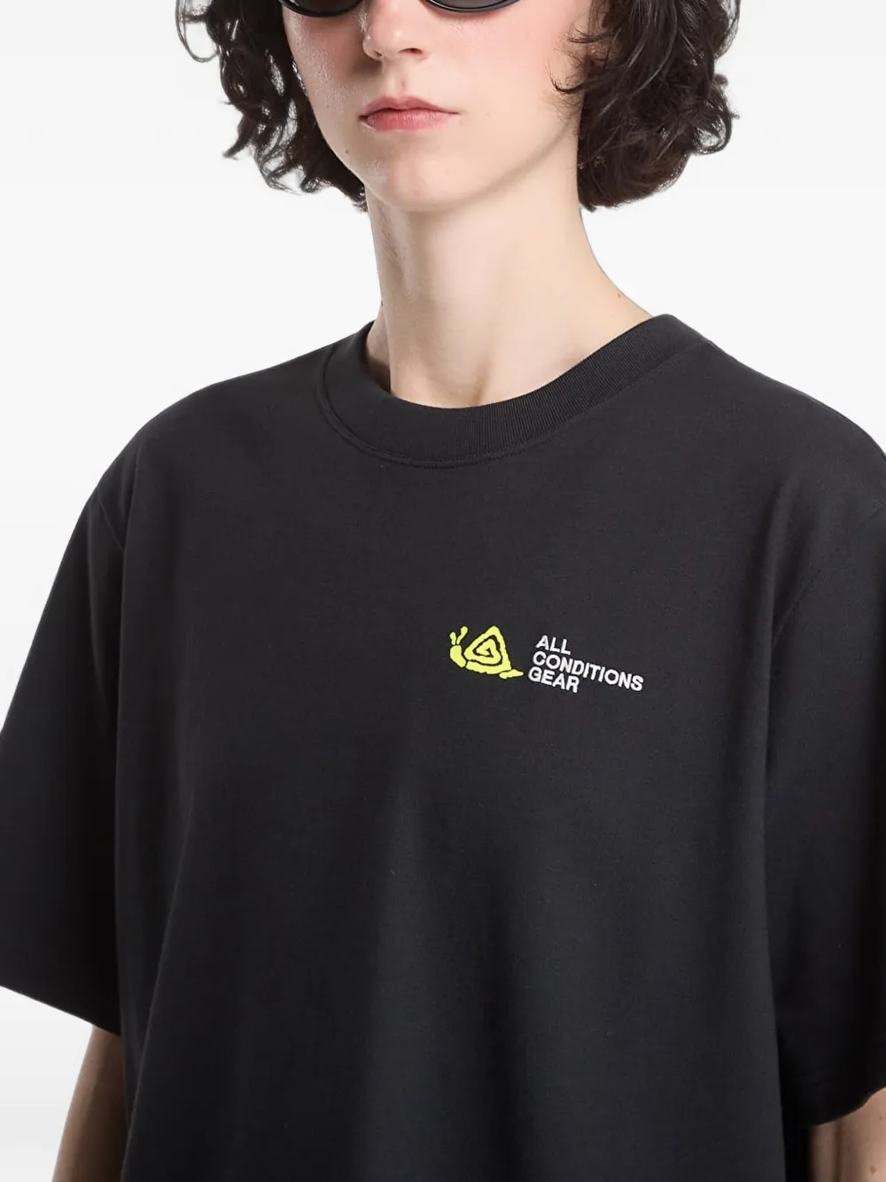 Nike ACG T-shirt met logo-print Zwart