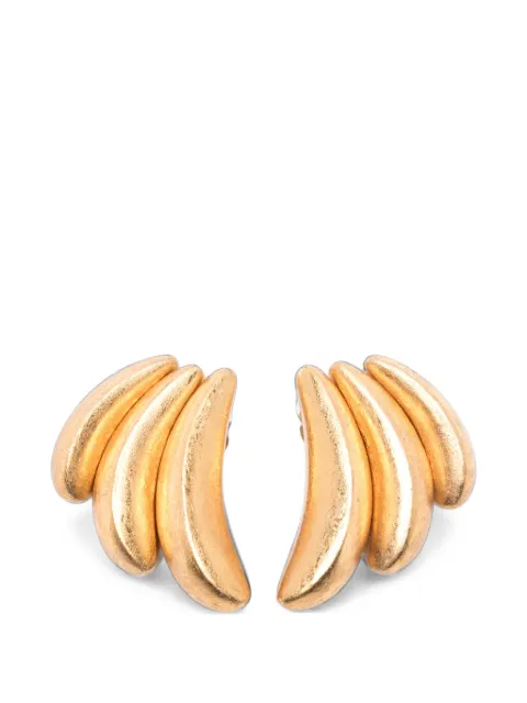 Monies pendientes de madera con acabado metalizado