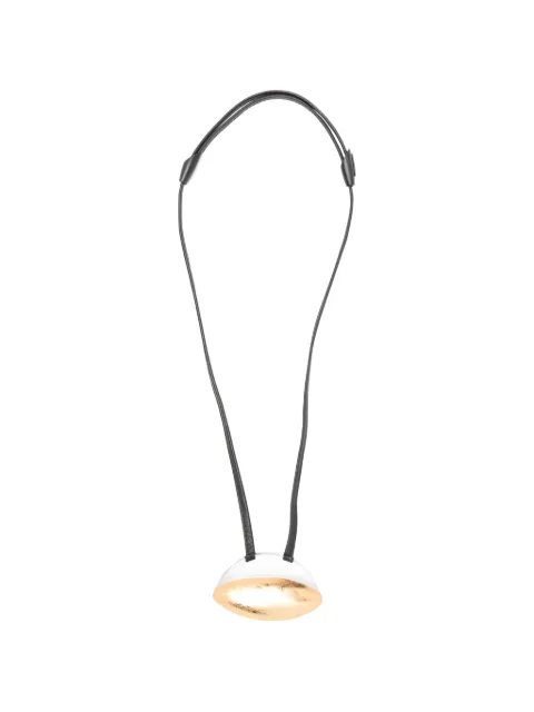 Monies collar con colgante circular