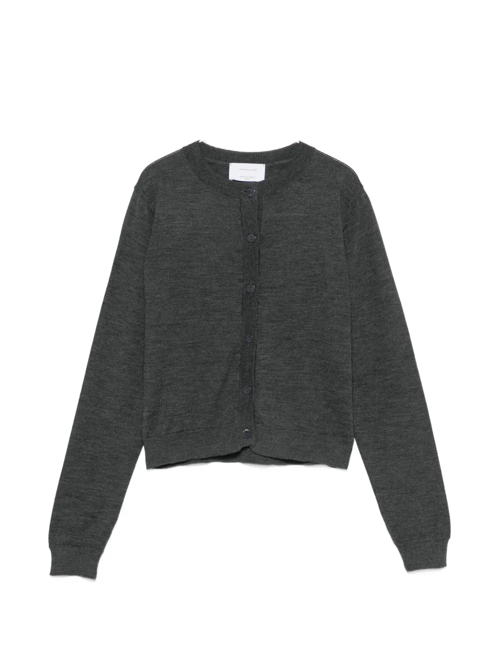 Daniele Fiesoli button-up crew-neck cardigan - Grigio