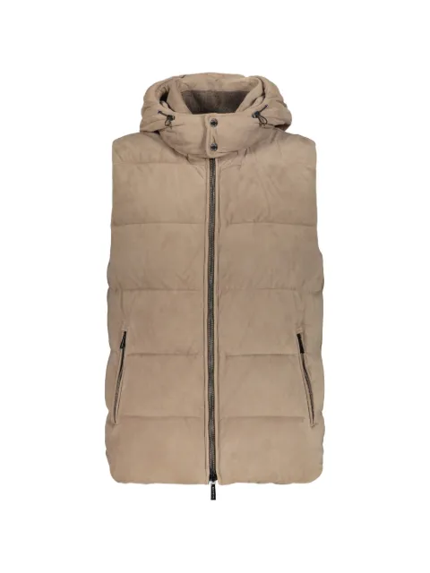 Moorer Fire-UR padded leather gilet