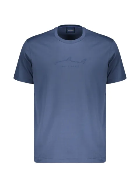 Paul & Shark logo-embroidered T-shirt