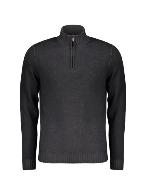 Moorer Terni quarter-zip sweater
