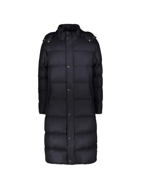 Moorer padded cashmere coat