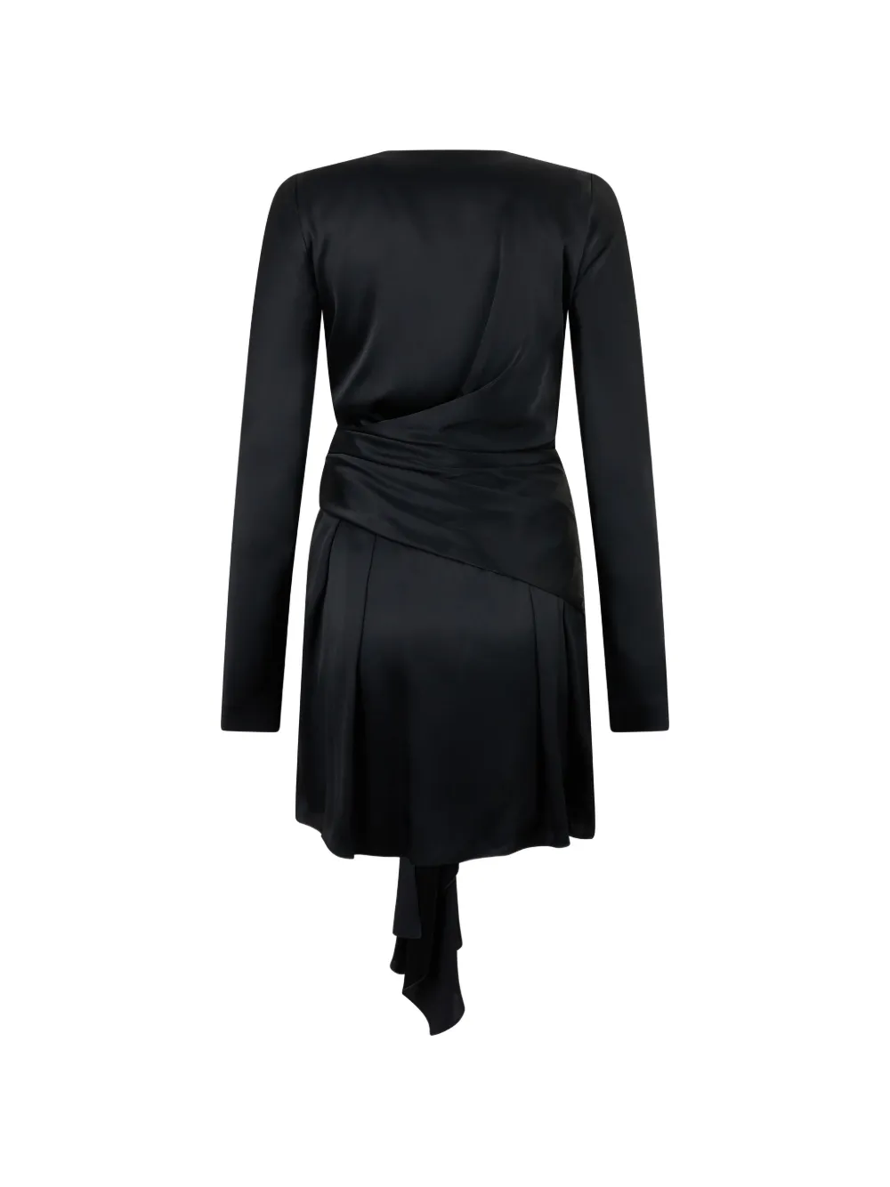Alberta Ferretti Jurk met geknoopt detail Zwart
