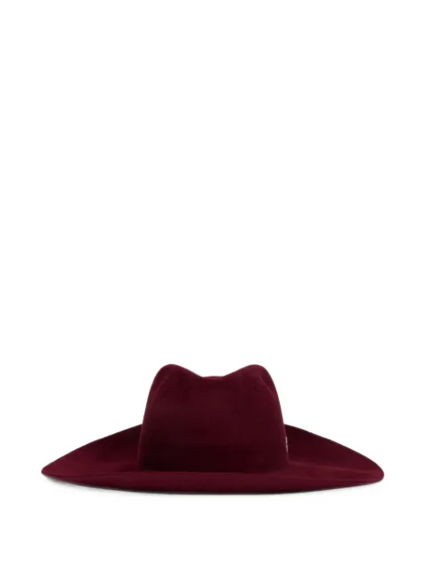 Alberta Ferretti wide-brim wool hat