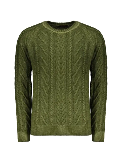 Moorer cable-knit cashmere sweater