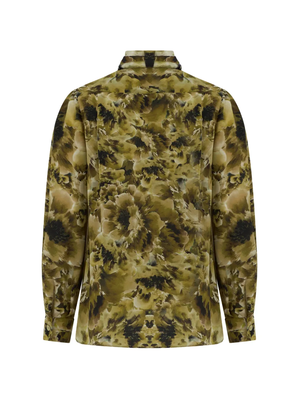 Alberta Ferretti Overhemd met abstracte print Groen