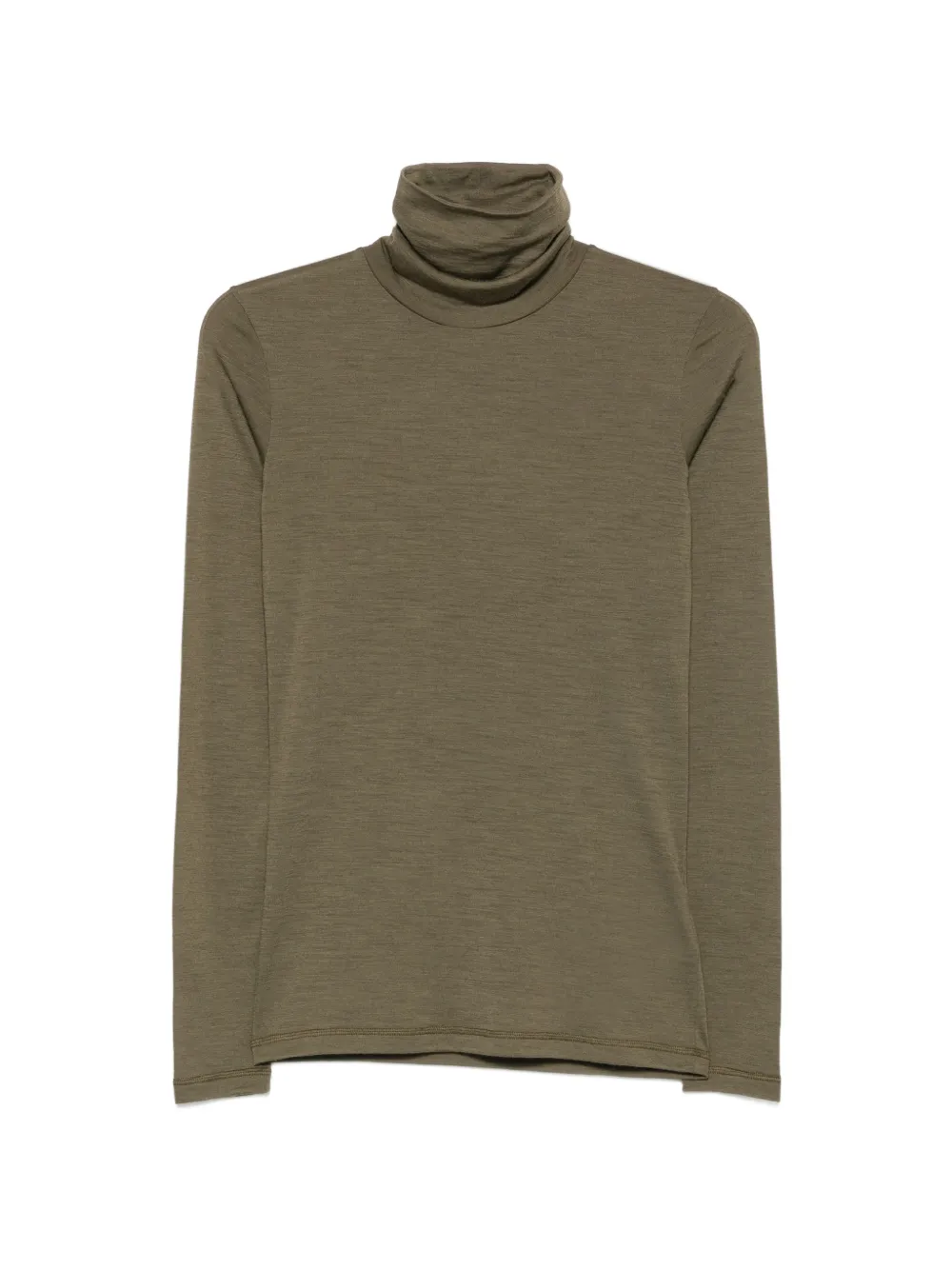 Jil Sander high-neck long-sleeve T-shirt Beige