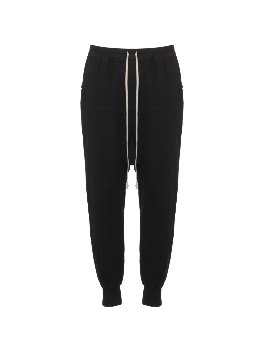 Rick Owens DRKSHDW drawstring drop-crotch track pants - Nero