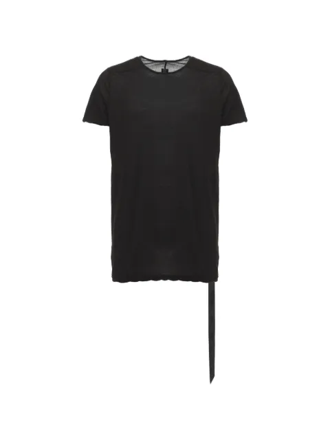Rick Owens DRKSHDW camiseta con borde sin rematar