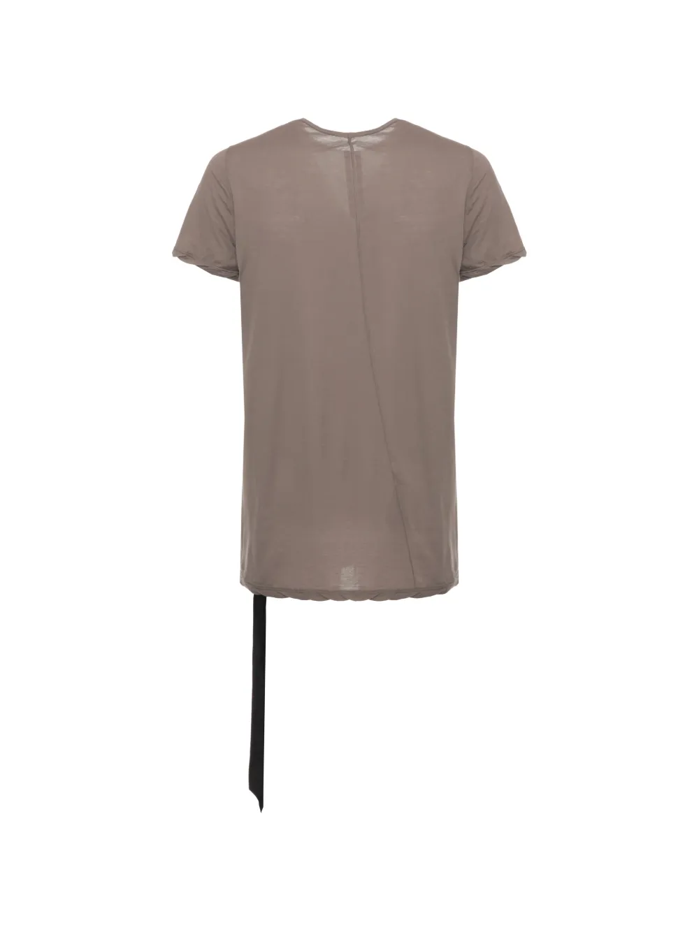 Rick Owens DRKSHDW raw-edge hanging-strap T-shirt Grijs