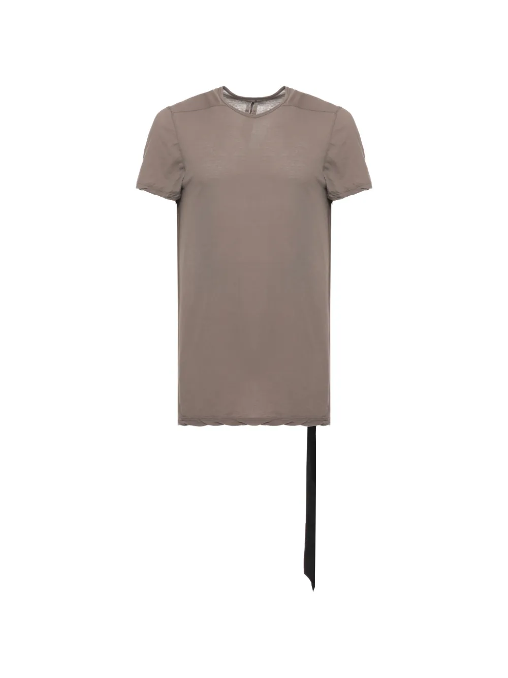 Rick Owens DRKSHDW raw-edge hanging-strap T-shirt