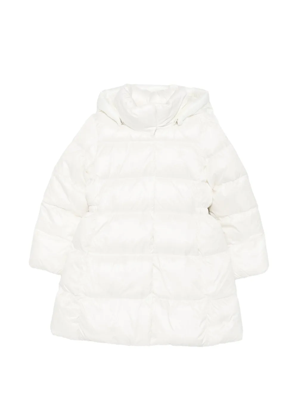 POLO RALPH LAUREN KIDS hooded padded coat - Bianco