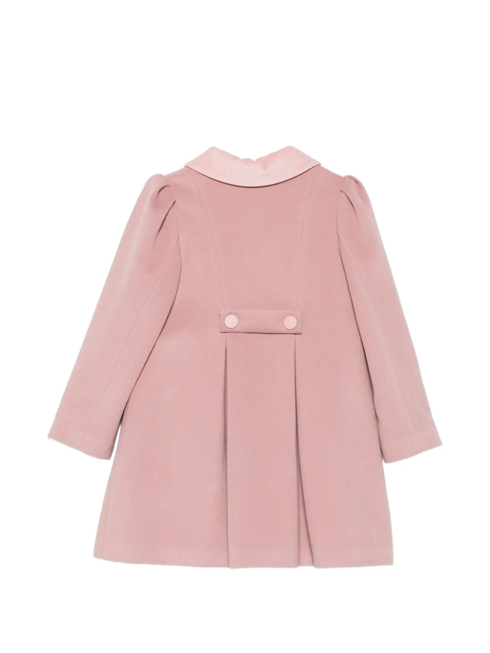 Colorichiari Flared jas met Peter Pan-kraag Roze