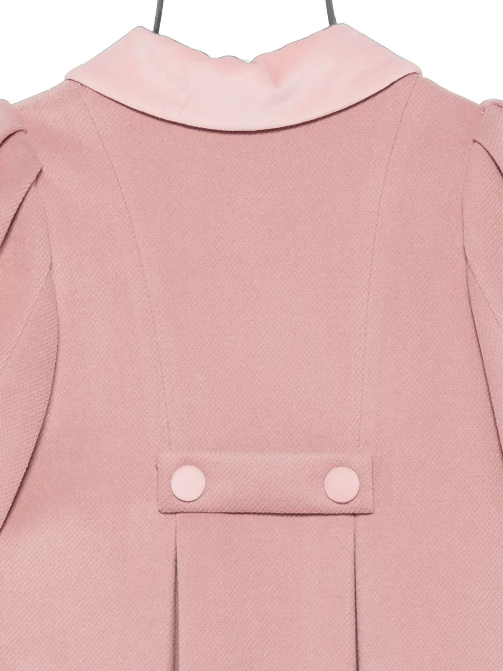 Colorichiari Flared jas met Peter Pan-kraag Roze