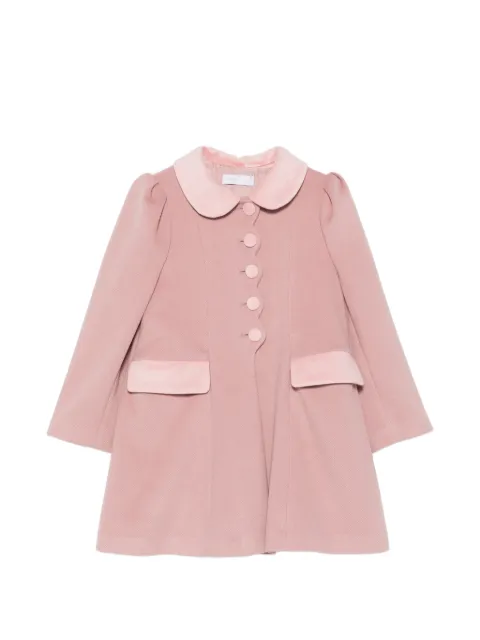 Colorichiari peter pan collar flared coat
