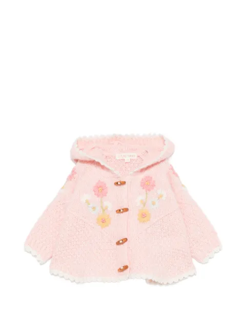 LOUISE MISHA KIDS embroidered hooded jacket