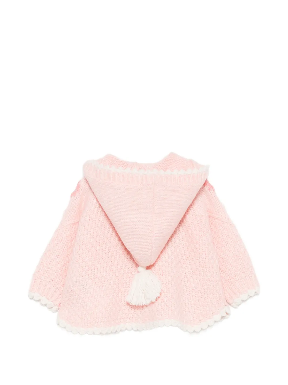 LOUISE MISHA KIDS Jack met capuchon en borduurwerk Roze