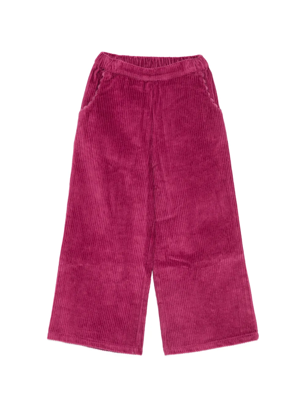LOUISE MISHA KIDS Pantaloni a coste con vita elasticizzata - Viola