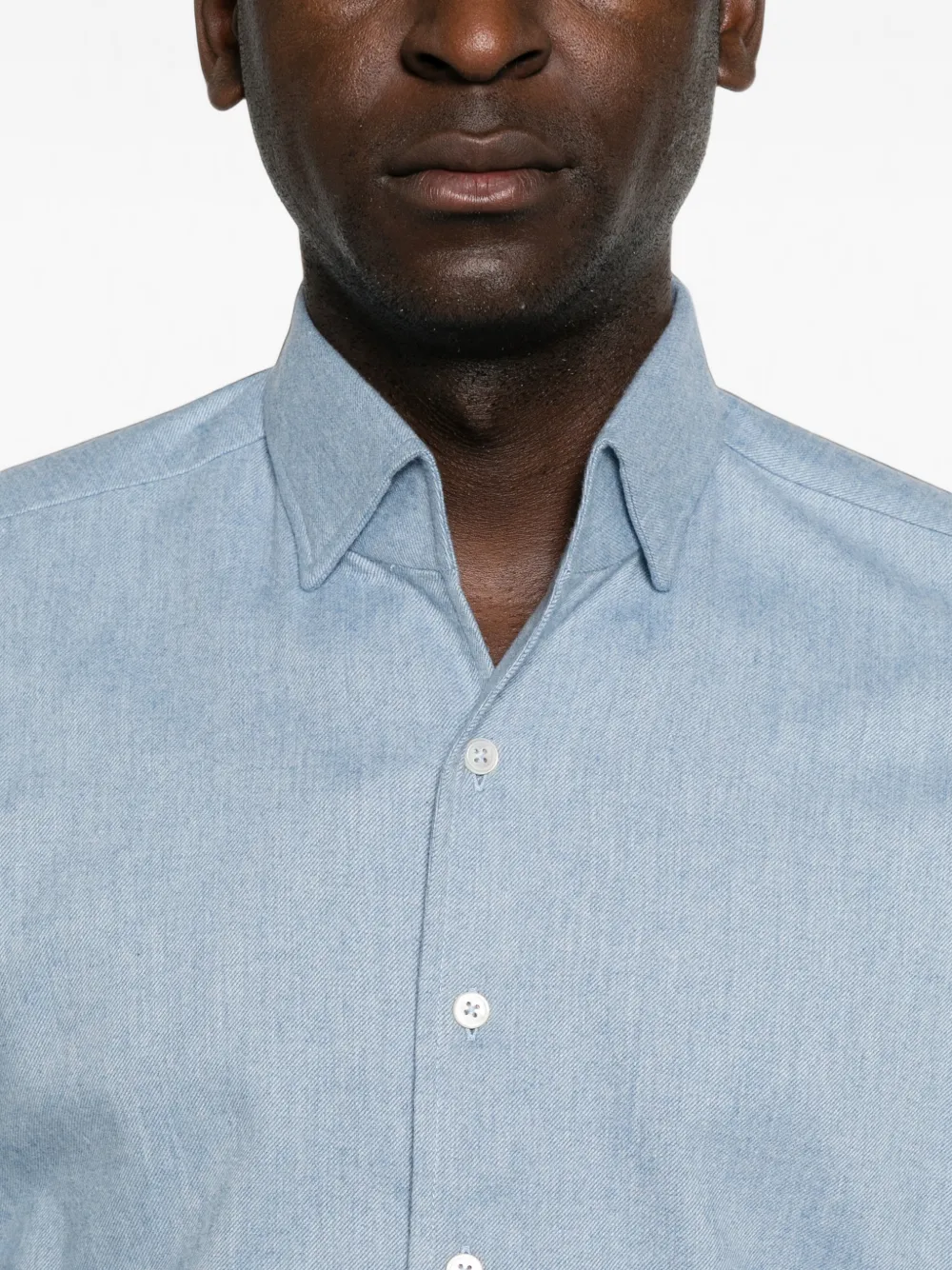 Gran Sasso Button-down overhemd Blauw