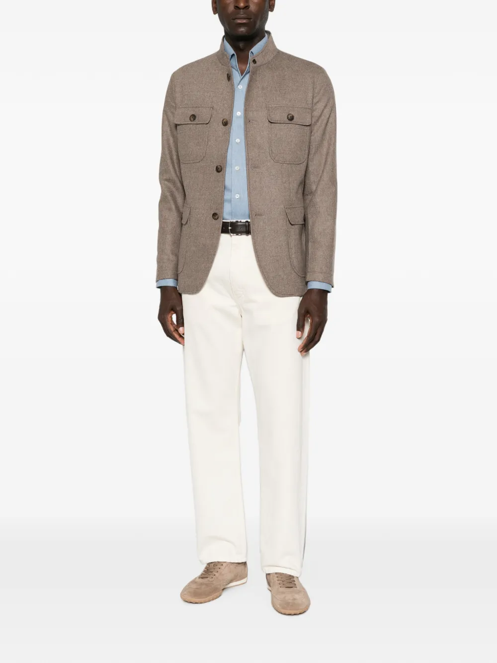 Gran Sasso Button-down overhemd Blauw