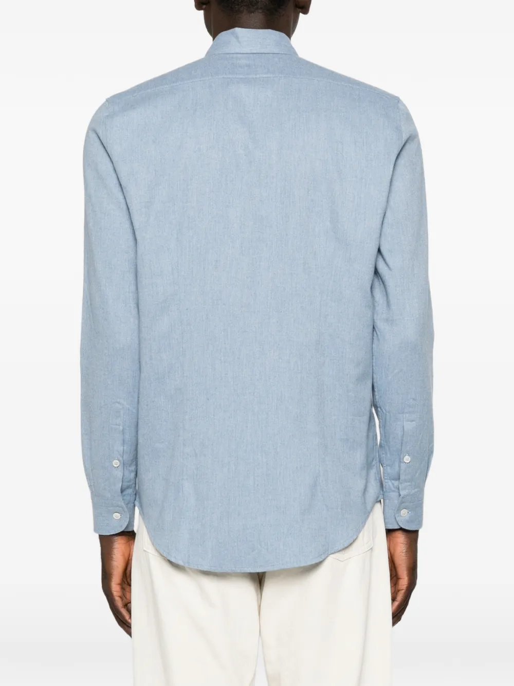Gran Sasso Button-down overhemd Blauw